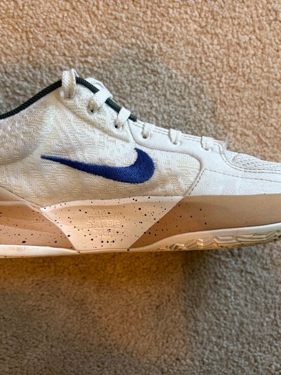 Nike Ja 2 The Woods Basketball Shoes Men\'s Size 8 White Blue Beige FD7328-101